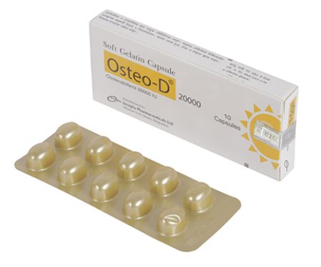 Osteo-D 20000 Capsule - (20000IU)