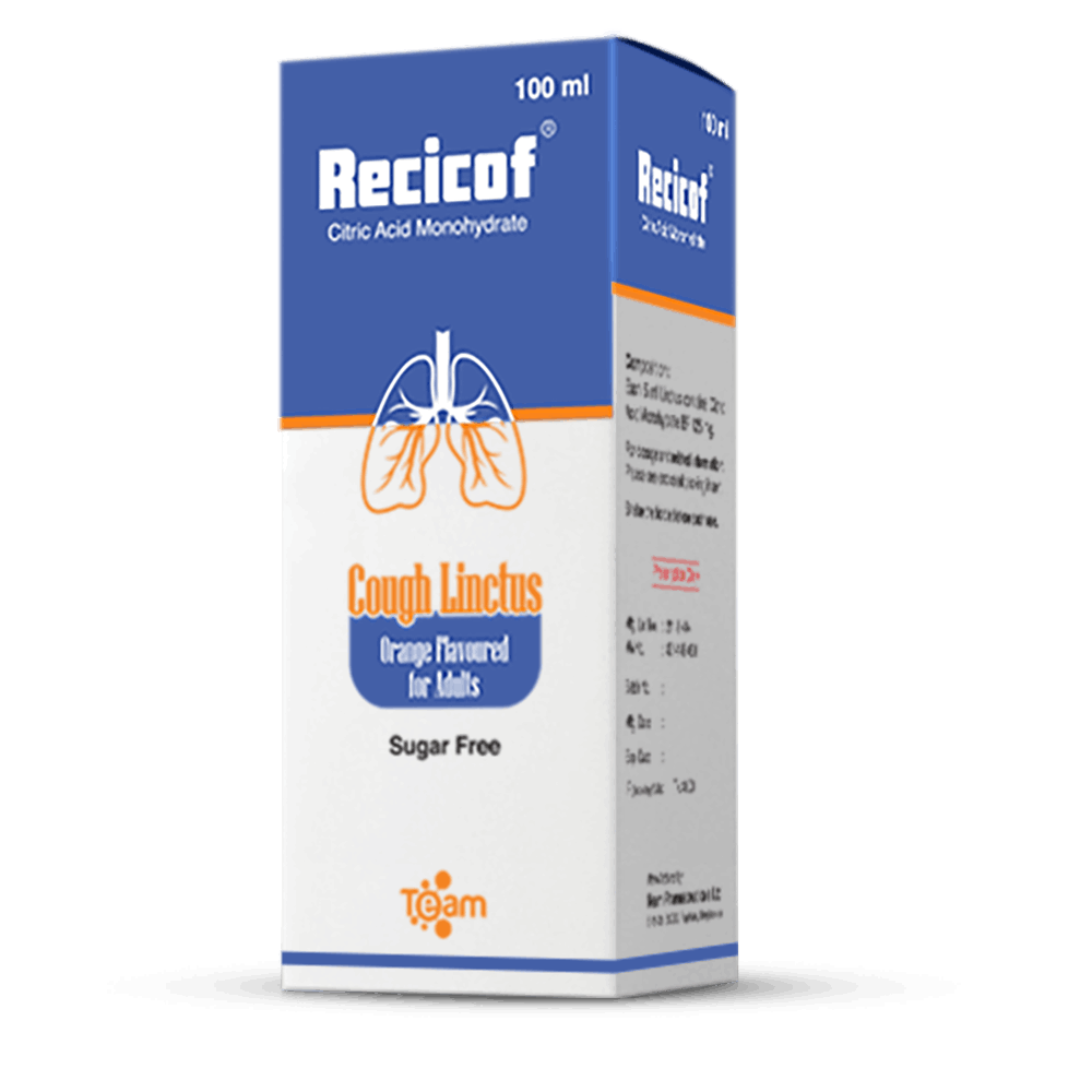 Recicof Kidz Syrup - (31.25mg/5ml)