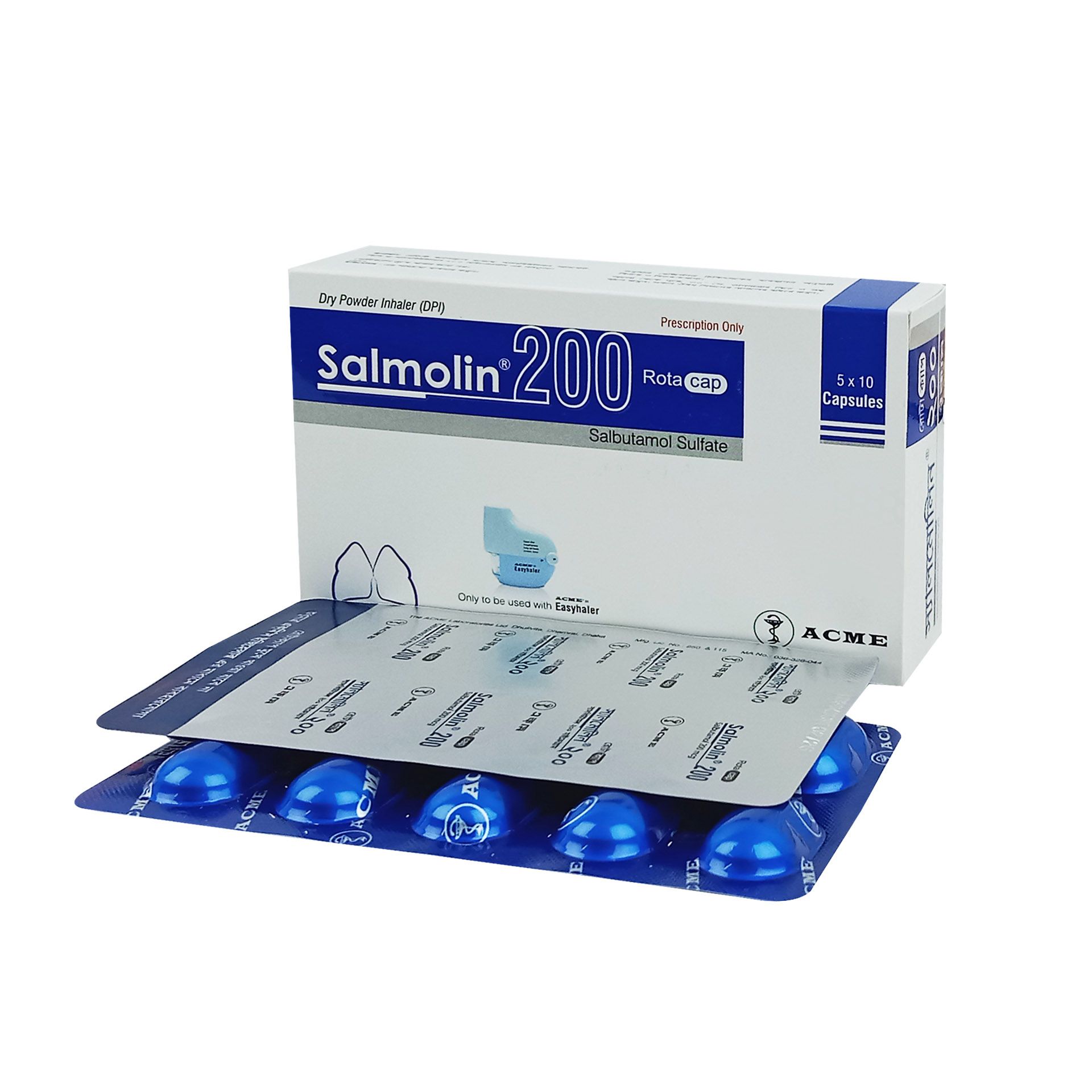 Salmolin 200 Rotacap Capsule - (200mcg)