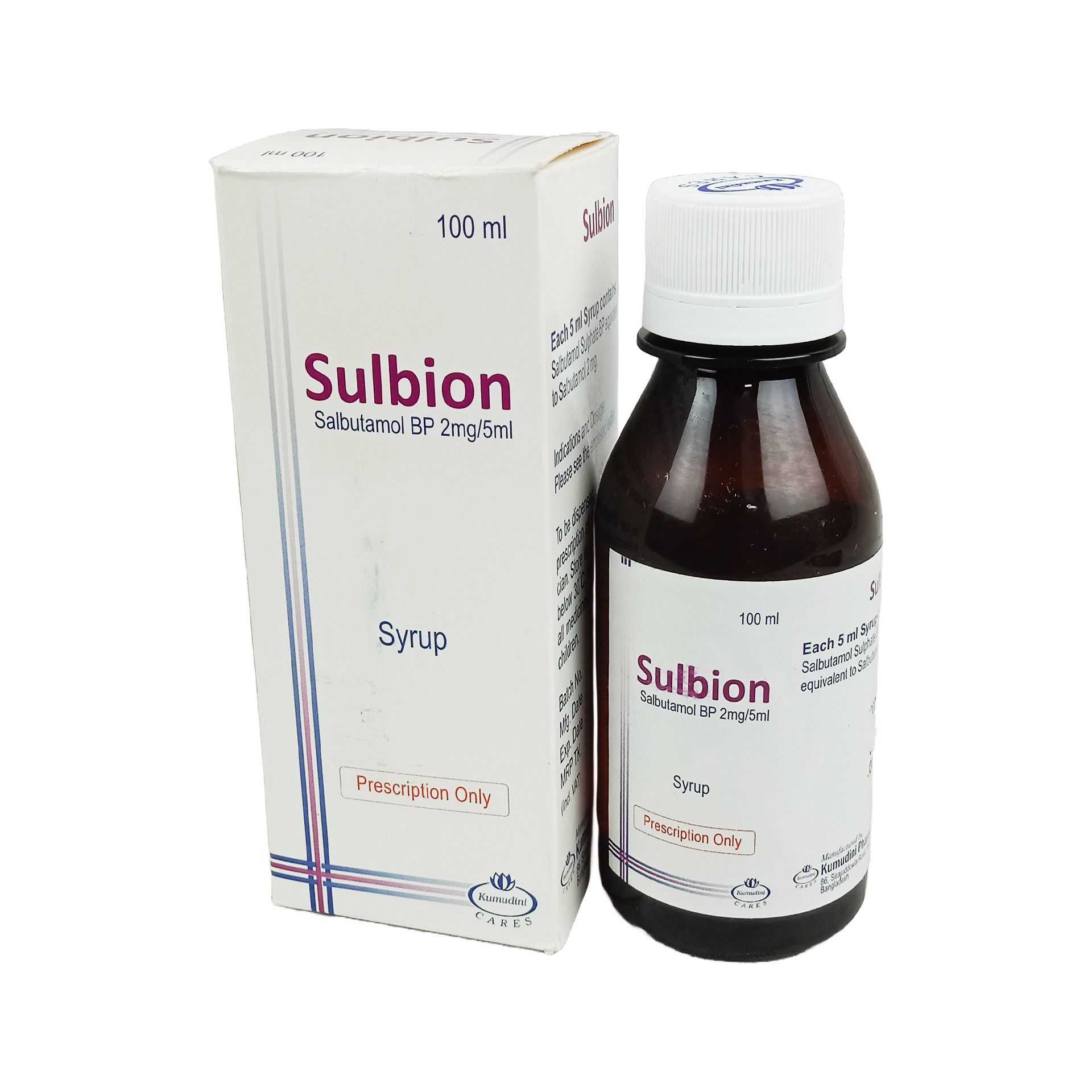 Sulbion Syrup - (2mg/5ml)