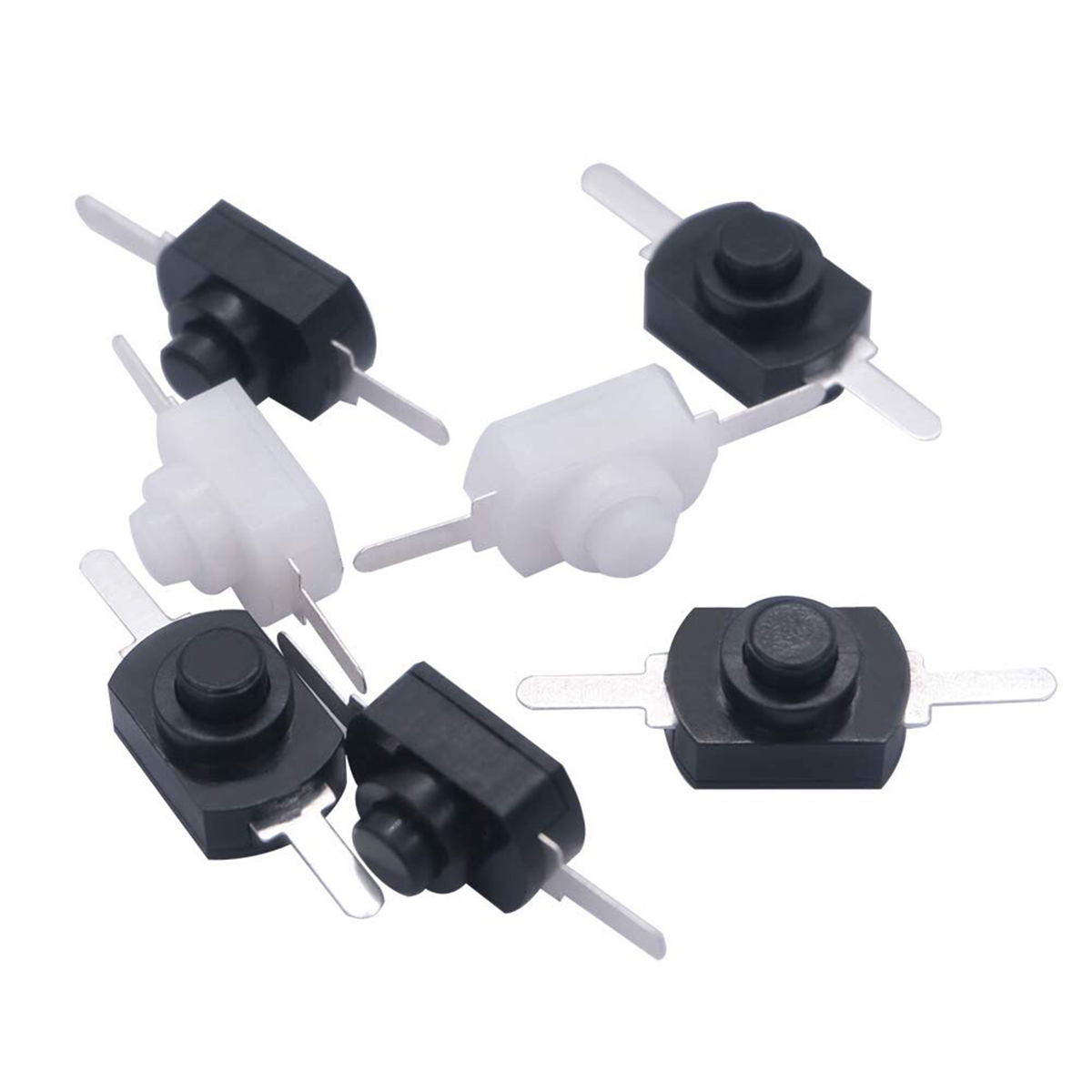 1208 DC 30V 1A On Off Mini Push Button Switch -50pcs