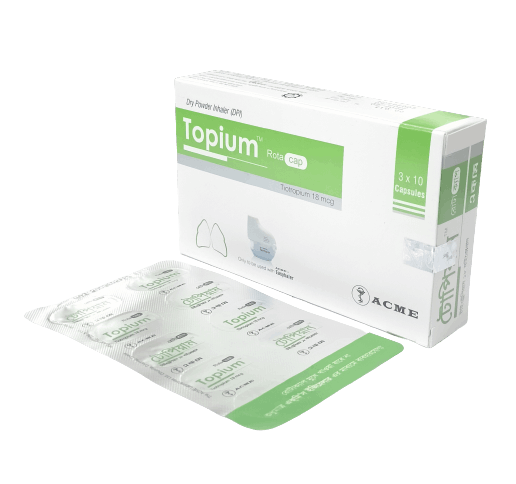 Topium Rotacap Capsule - (18mcg)