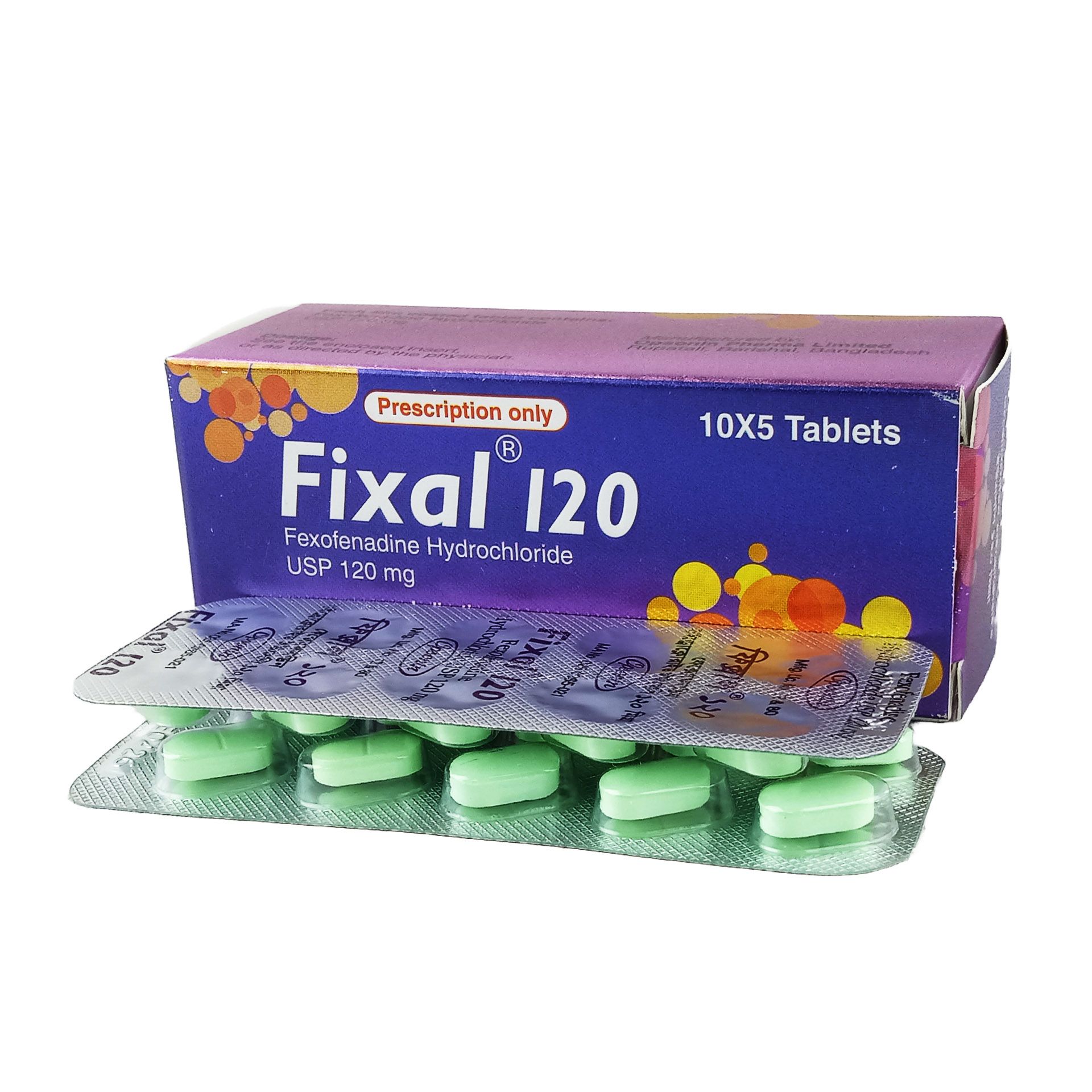 Fixal 120 Tablet - (120mg)