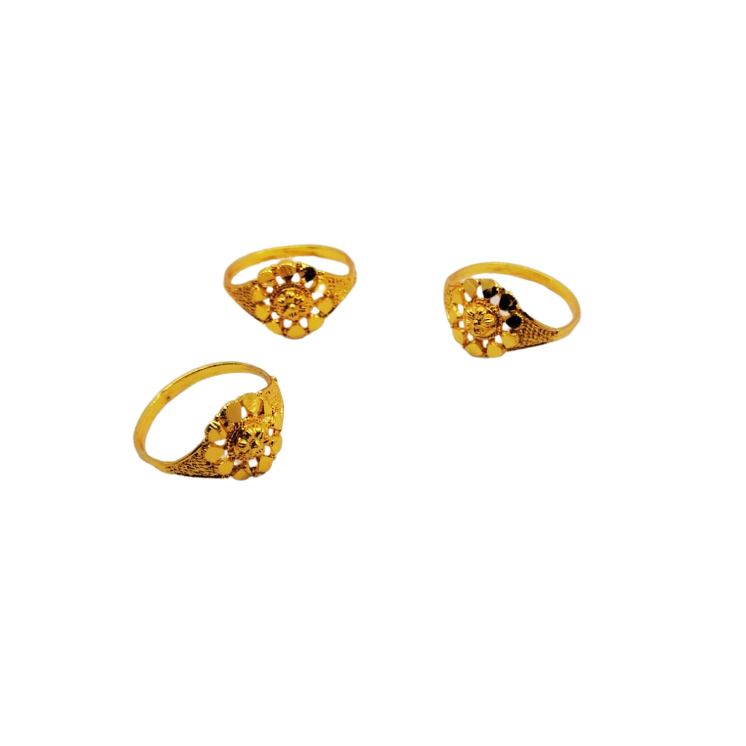 Gold Plated Fingering For 3 to 7 years Kids 3 Pcs Combo Pack