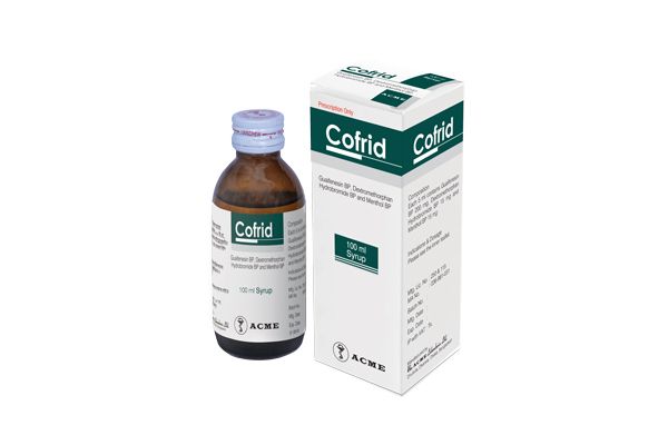 Cofrid Syrup - (200mg+15mg+15mg/5ml)