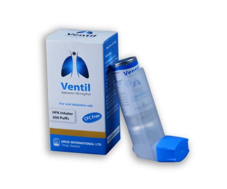 Ventil HFA Inhaler - (100mcg/Puff)