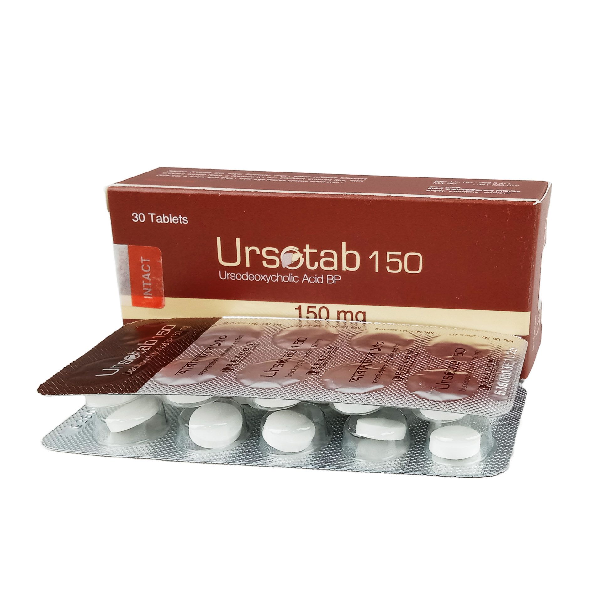 Ursotab 150 - 1 strip