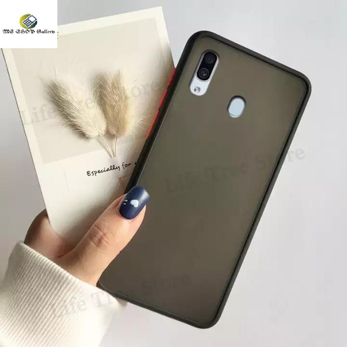 Nova 3I Soft Silicone Bumper Luxurious Translucent Smoky Matte Shockproof Back Cover Case Phone Back Cover - Phone - Camera - Redmi Note 11 Ber (Back Case Cover For Smartphone)ack Cover