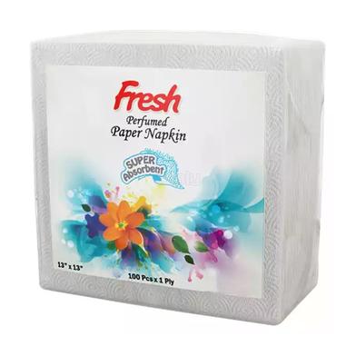 Fresh Paper Napkins 13" Perfumed (100X1 Ply) each