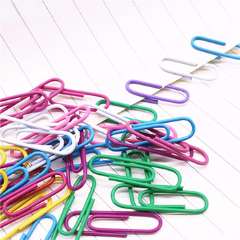 100 Pcs Pins Paper Clip Holder Dispenser Bulticolor Pinch Clips Hair pins Fine Office School Binding Supplies 28*8mm
