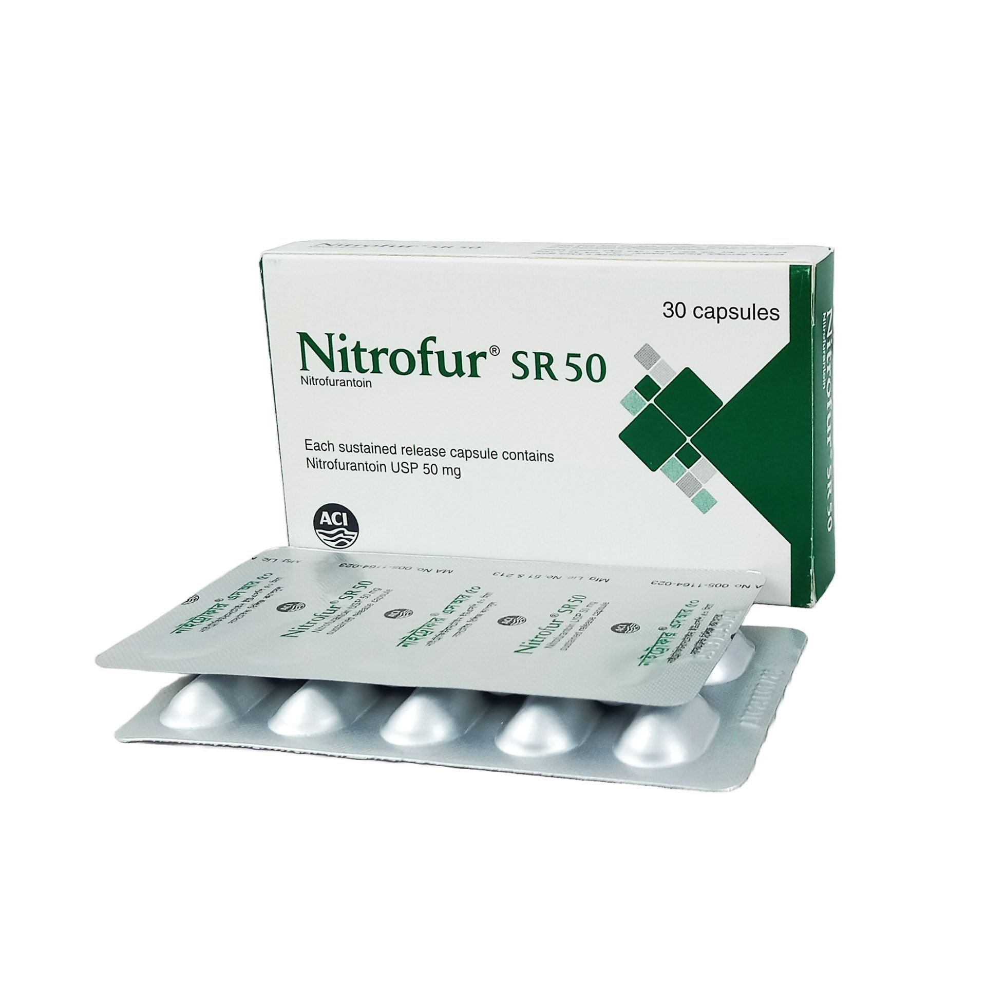 Nitrofur SR 50 Capsule - (50mg)