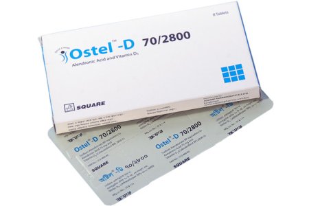 Ostel D 70/2800 Tablet - (70mg+2800IU)