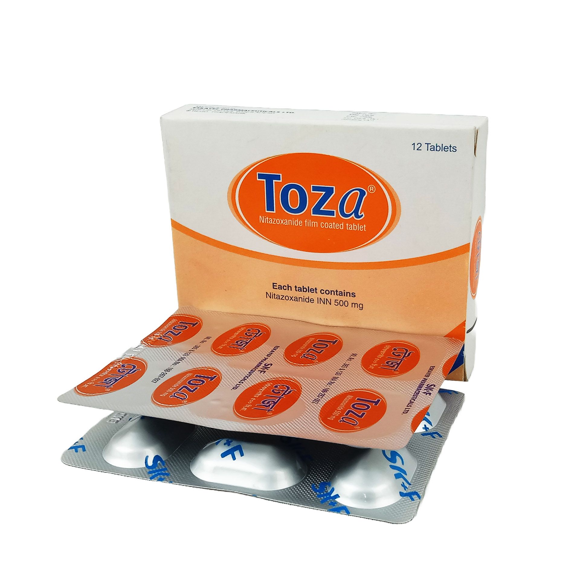 Toza Tablet - (500mg) - 1 strip