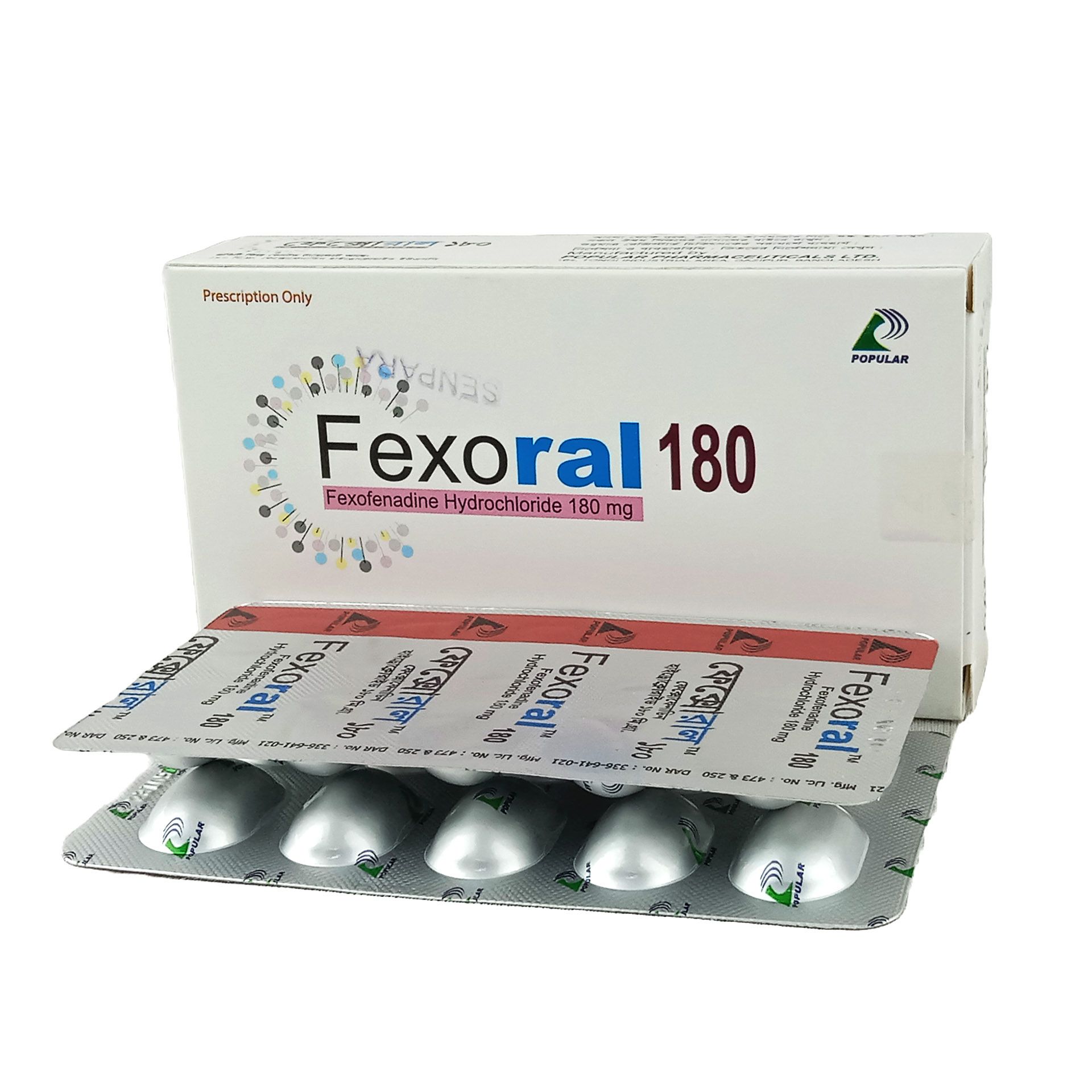 Fexoral 180 Tablet - (180mg)