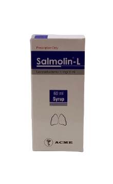 Salmolin-L 60ml Syrup - (1mg/5ml)