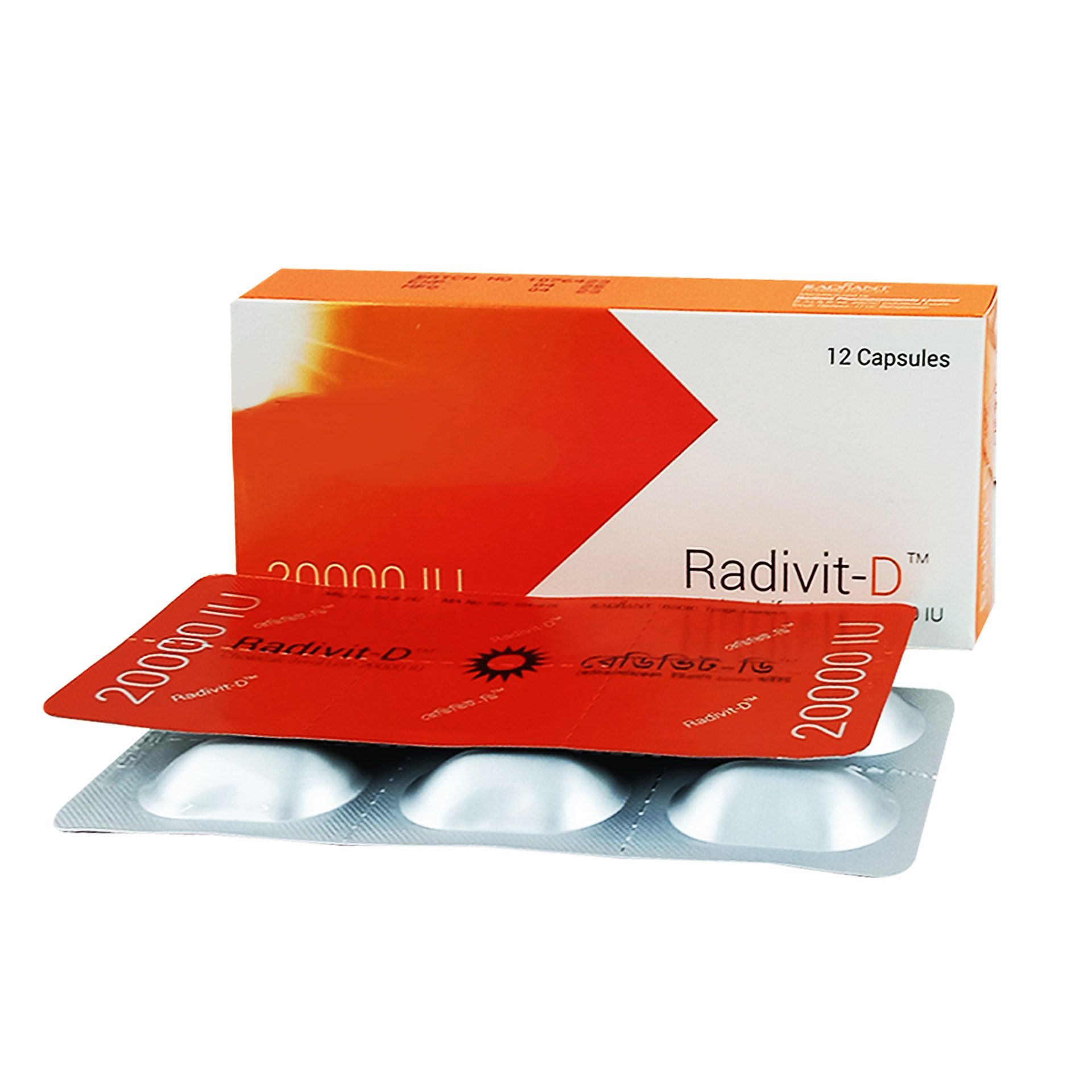 Radivit D 20000 Capsule - (20000I.U.)
