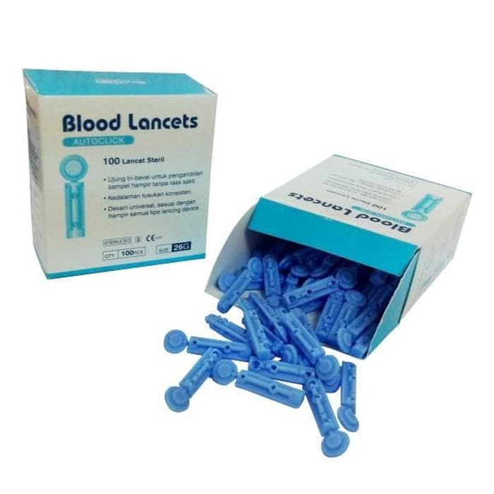 DisposableBlood Lancet 1BOX
