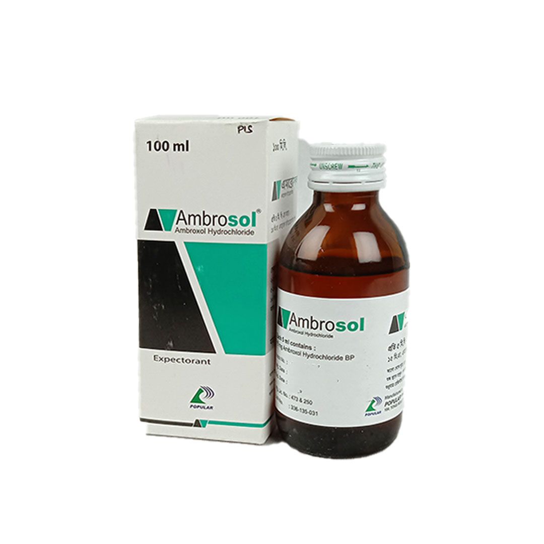 Ambrosol Syrup - (15mg/5ml)