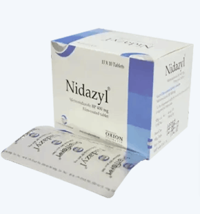 Nidazyl Tablet - (400mg) - 1 strip