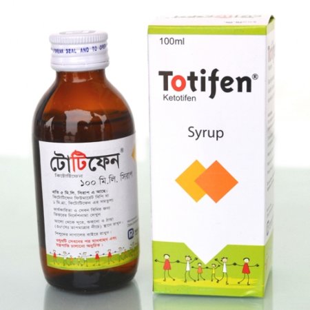 Totifen Syrup - (1mg/5ml)