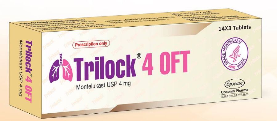 Trilock 4 OFT Tablet - (4mg)