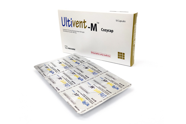 Ultivent-M Cozycap Capsule - (50mcg+110mcg+160mcg)