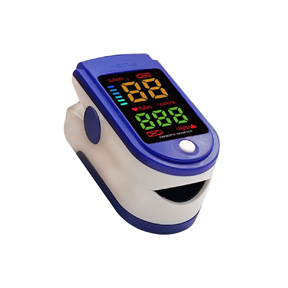 Pulse Oximeter Portable Fingertip Digital Blood Oxygen Saturation Monitor Heart Rate Monitor- Health Monitors