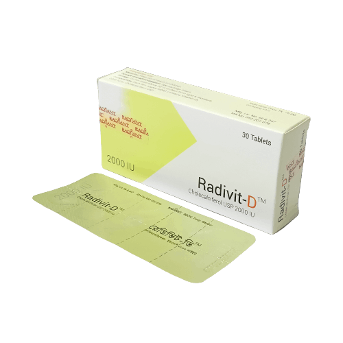 Radivit D 2000 Tablet - (2000IU)