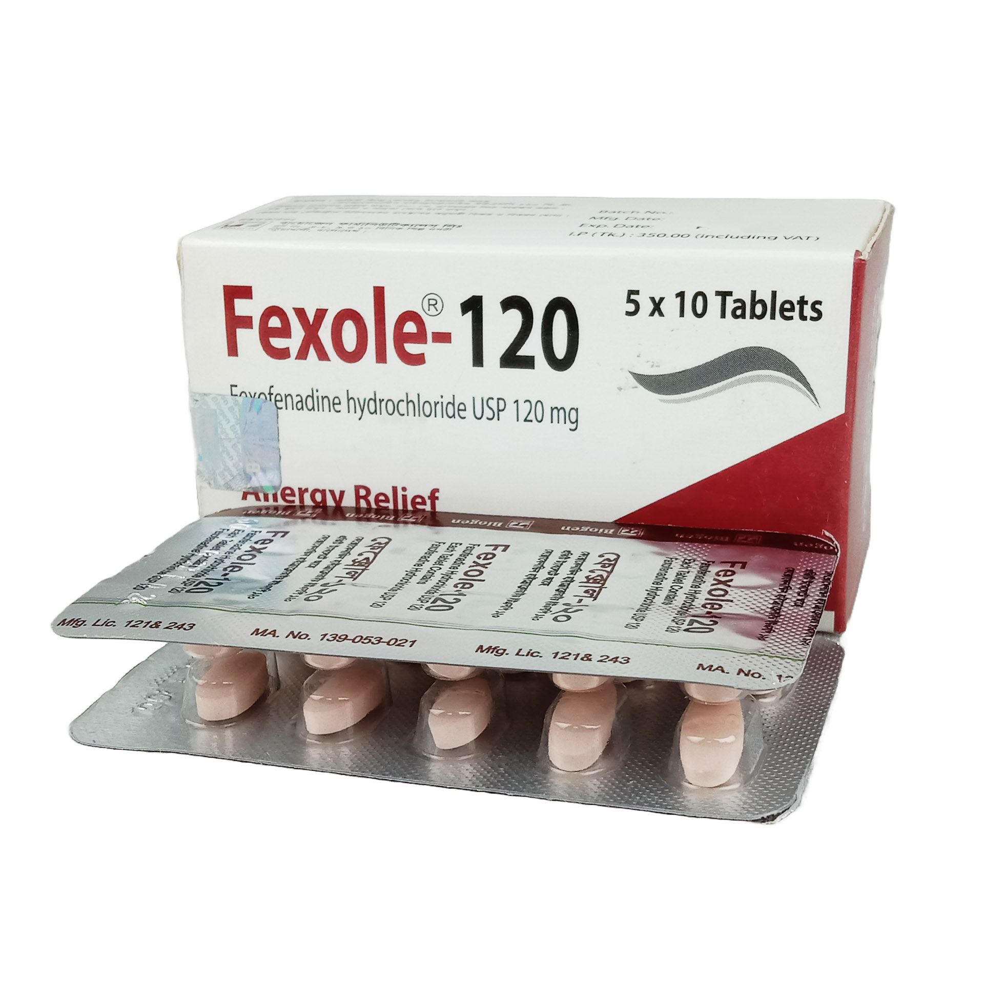Fexole 120 Tablet - (120mg)