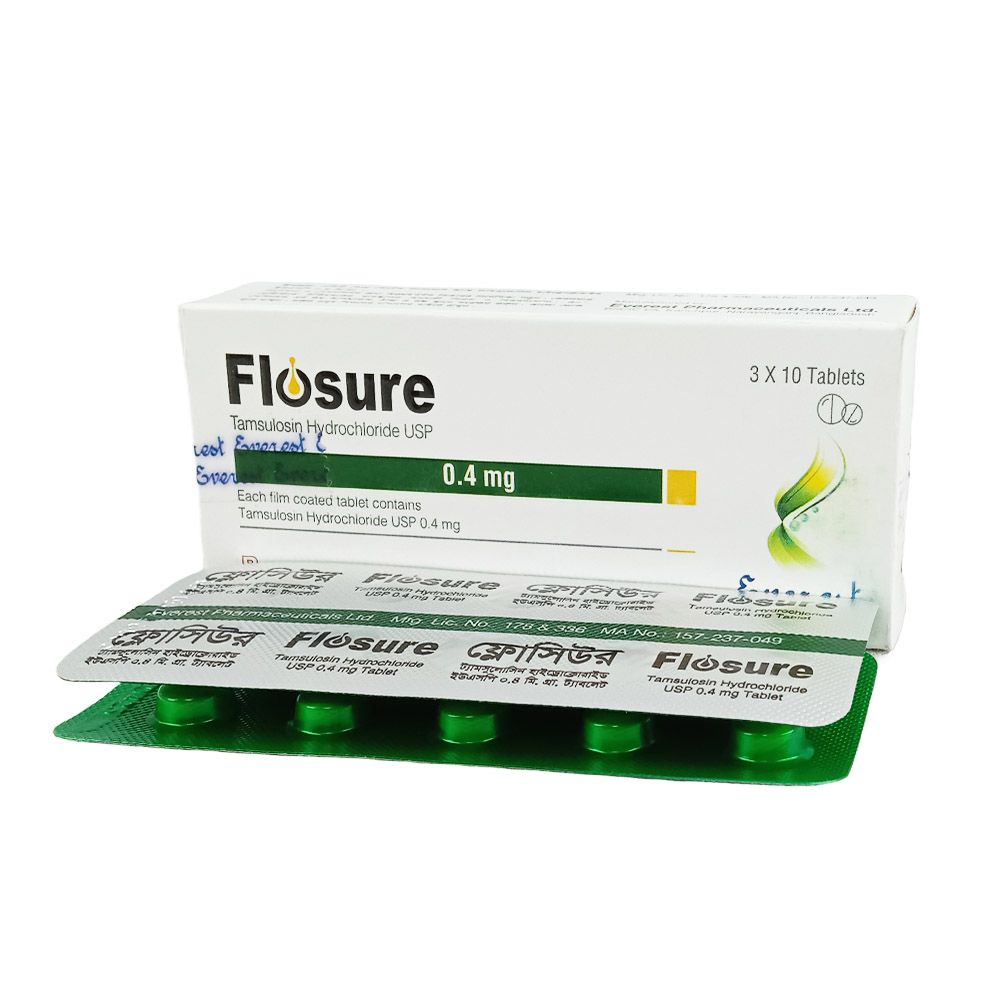 Flosure 0.4 Tablet - (0.4mg) - 1 strip