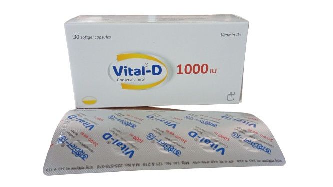 Vital-D 1000 Softgel Capsule - (1000IU)