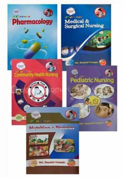 Florence 2nd year Full set (5pc) For Diploma in Nursing Science & Midwifery Students