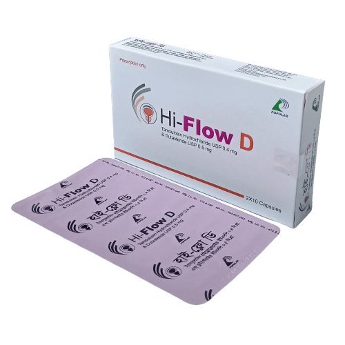 Hi-Flow D Capsule - (400mcg+500mcg) -1 strip