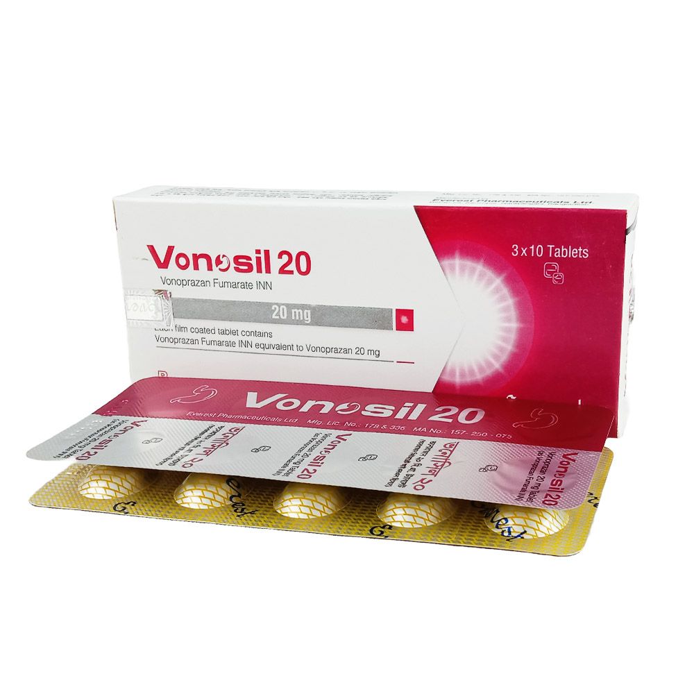 Vonosil 20 - 1 strip