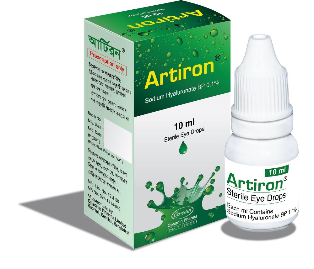 Artiron 0.1% Eye Drop - (10ml)