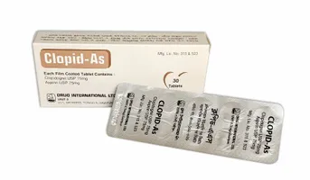 Clopid-AS Tablet - (75mg+75mg)-1 strip