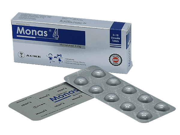 Monas 4 Tablet - (4mg)