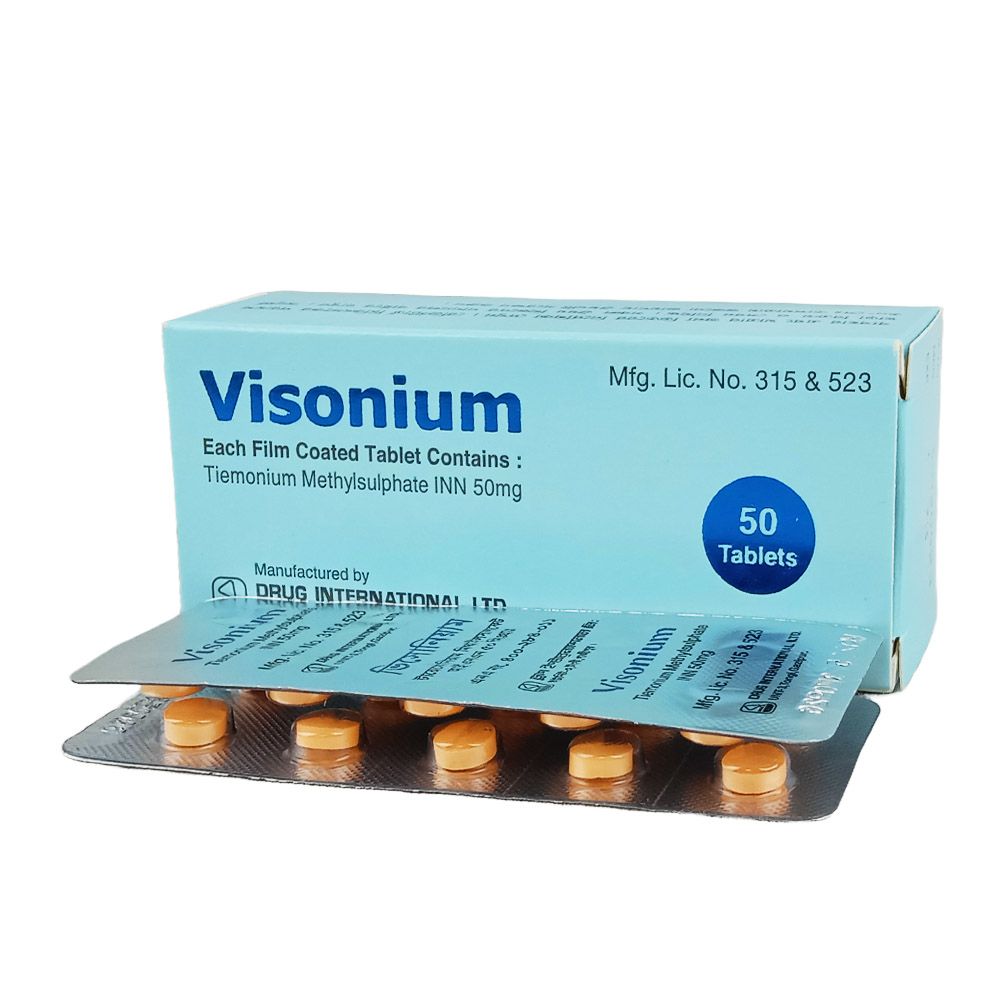 Visonium Tablet - (50mg) - 1 strip