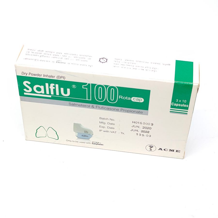Salflu 100 Rotacap Capsule - (50mcg+100mcg)