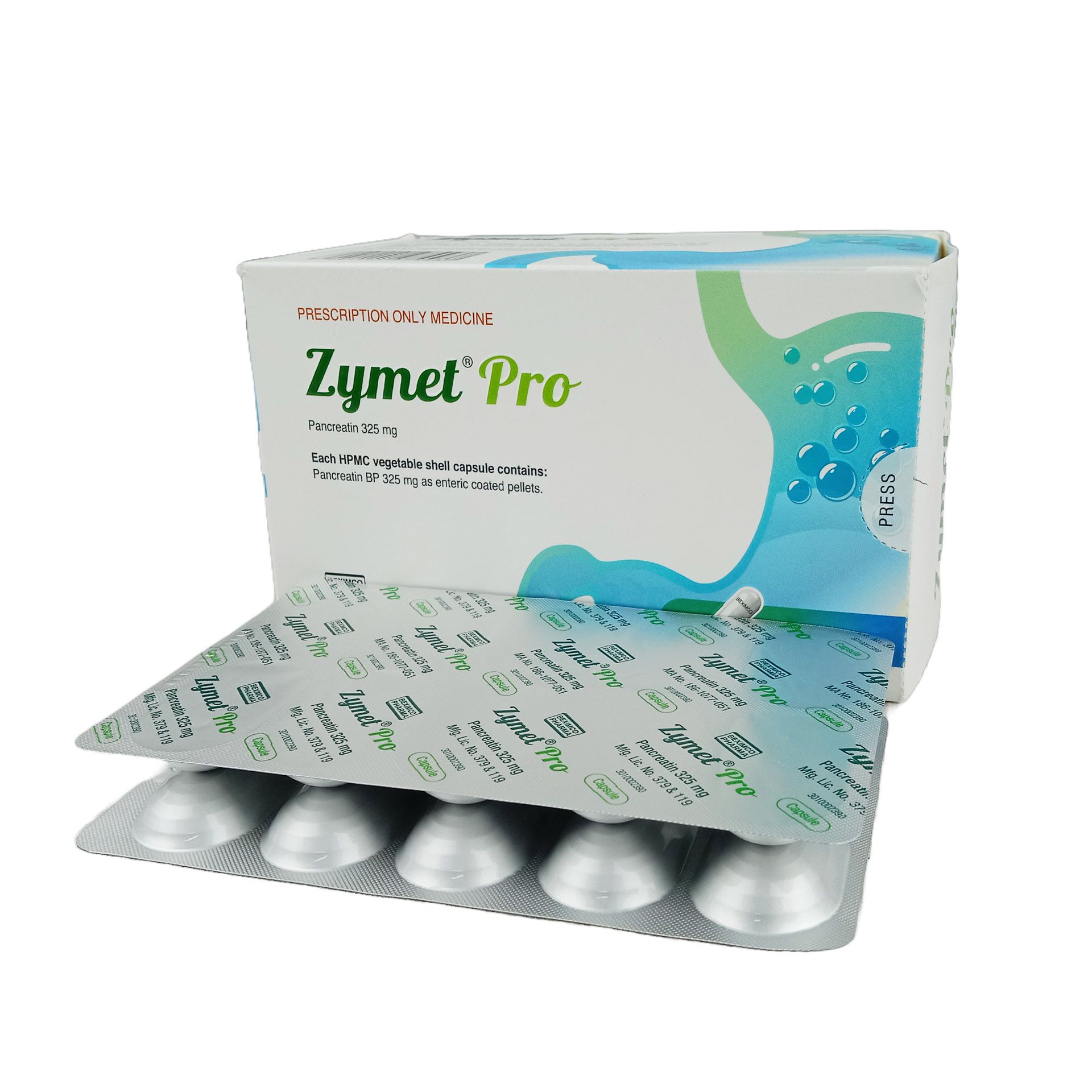 Zymet Pro Capsule - (325mg) - 1 strip