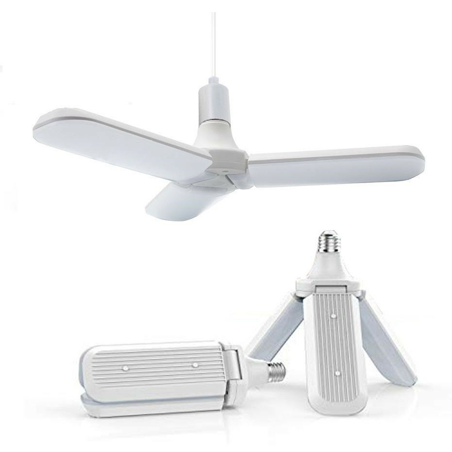 Foldable Fan Blade Heavy Duty Led Light Blub-45 Watt