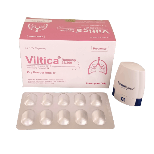 Viltica 25/200 Renacap Capsule - (25mcg+200mcg)