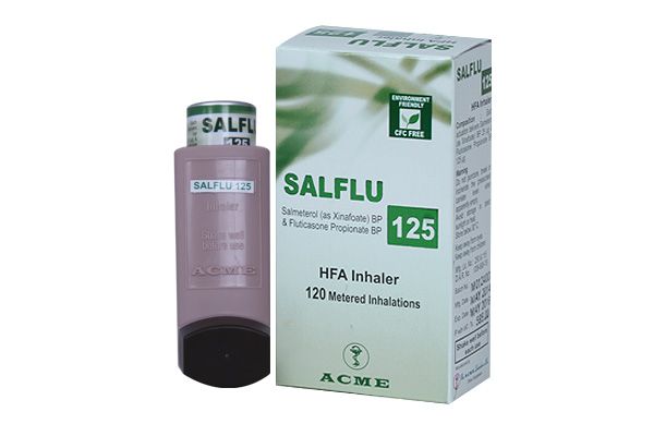 Salflu HFA 125 Inhaler - (25mcg+125mcg)