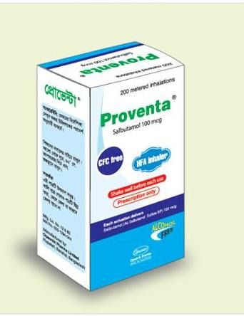 Proventa Inhaler - (100mcg/Puff)