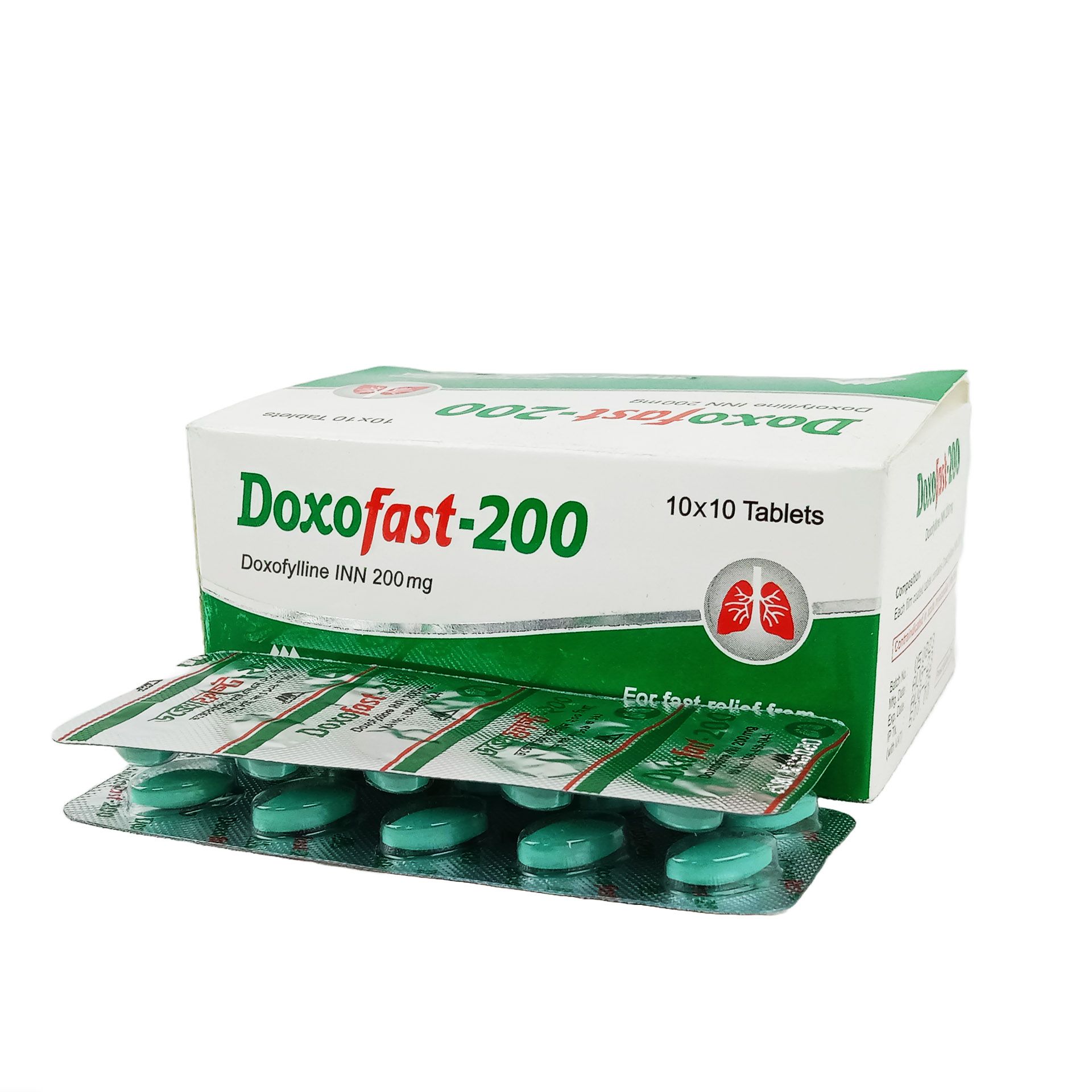 Doxofast 200 Tablet - (200mg)