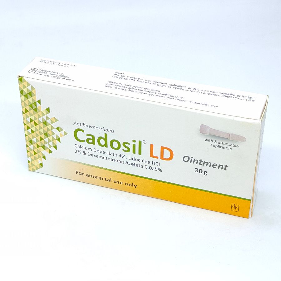 Cadosil LD Ointment - (4%+2%+0.025%)