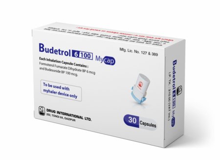 Budetrol 6/100 Mycap Capsule - (100mcg+6mcg)