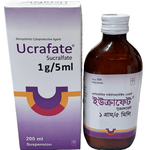 Ucrafate Suspension - (1gm/5ml)