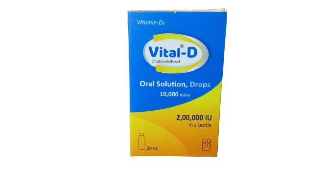 Vital-D 10000 Oral Solution - (20ml)