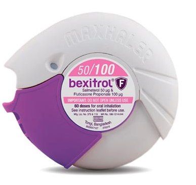 Bexitrol F Maxhaler 50/100 Maxhaler - (50mg+100mg)